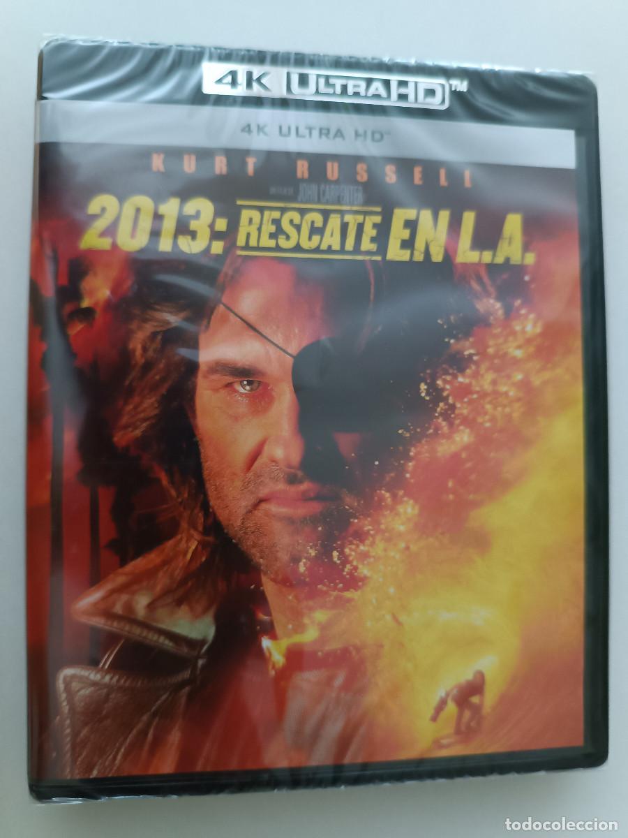 Cine: 2013: RESCATE EN LOS ANGELES (KURT RUSSELL, JOHN CARPENTER) BLU-RAY 4K PRECINTADO