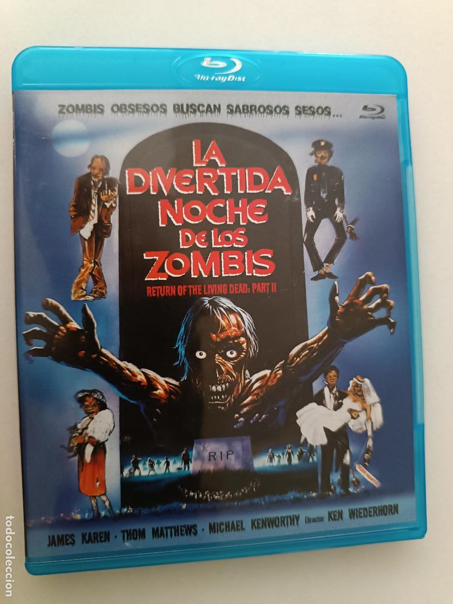 Cinema: LA DIVERTIDA NOCHE DE LOS ZOMBIS (KEN WIEDERHORN) BLU-RAY