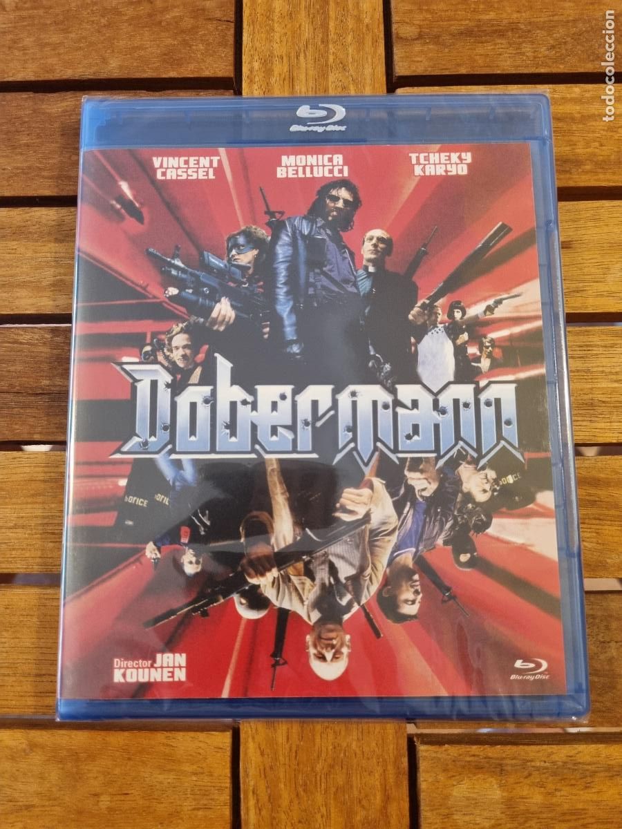 Cine: Dobermann - Blu-ray nuevo - Vincent Cassel y Monica Bellucci