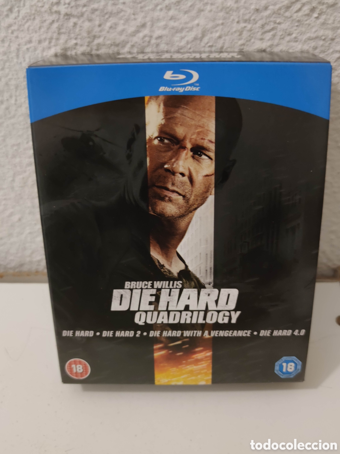 Kino: Blu-ray - Die Hard Quadrilogy - Jungla de Cristal - Cuadrilog&iacute;a - Edicion inglesa con castellano