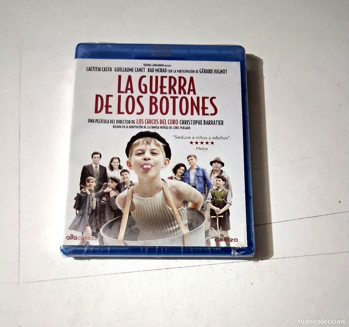 Cine: BLU-RAY &rdquo;LA GUERRA DE LOS BOTONES&rdquo; PRECINTADO CHRISTOPHE BARRATIER GERARD JUGNOT