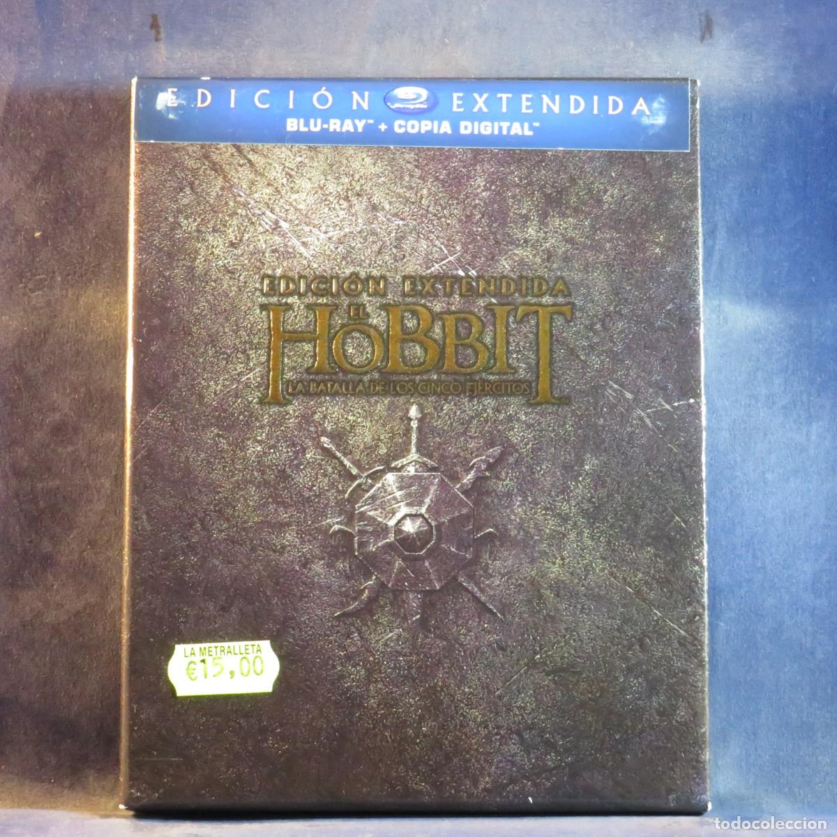 Cine: EL HOBBIT, LA BATALLA DE LOS 5 EJERCITOS (EDICI&Oacute;N EXTENDIDA) - 3 BLU-RAY