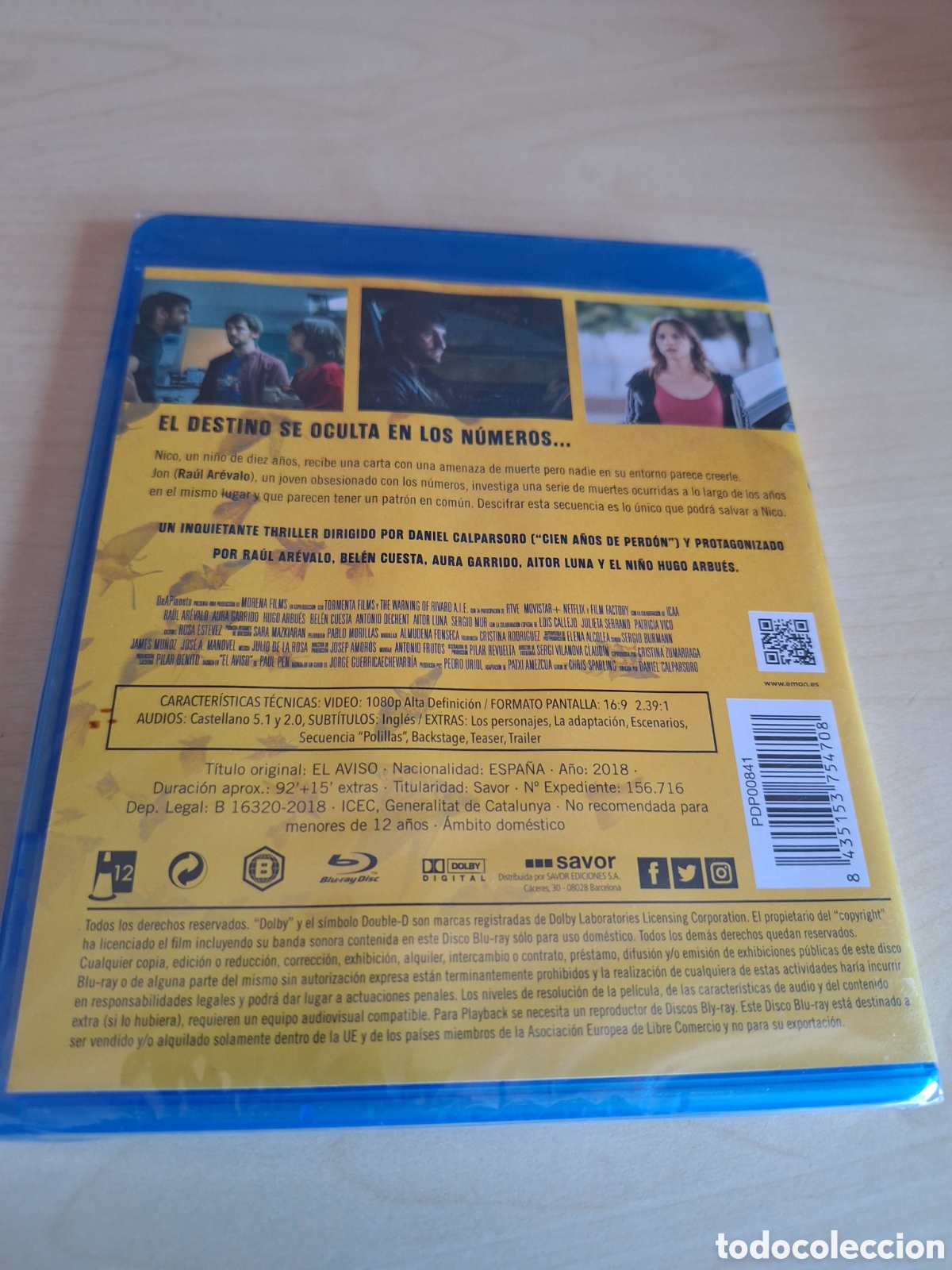 Cine: RB33 el aviso BLURAY PRECINTADO - Foto 2