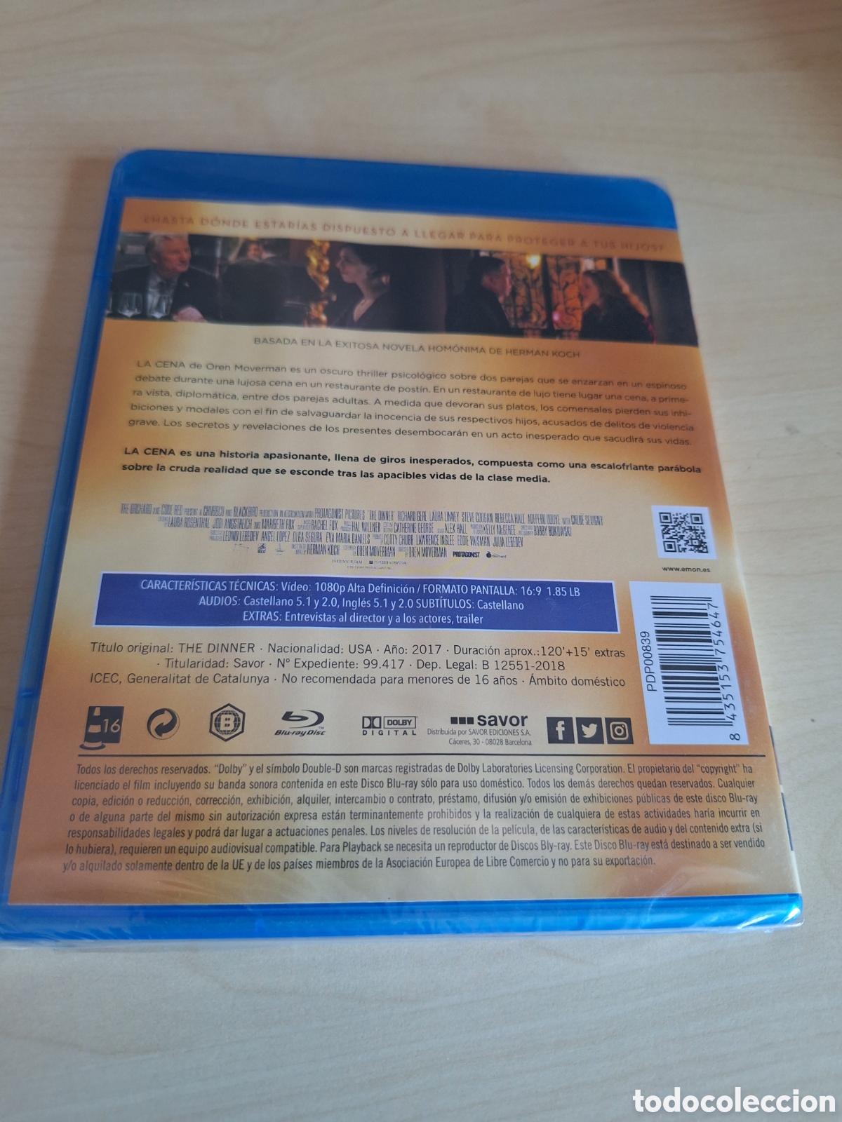 Cine: RB35 la cena BLURAY PRECINTADO - Foto 2