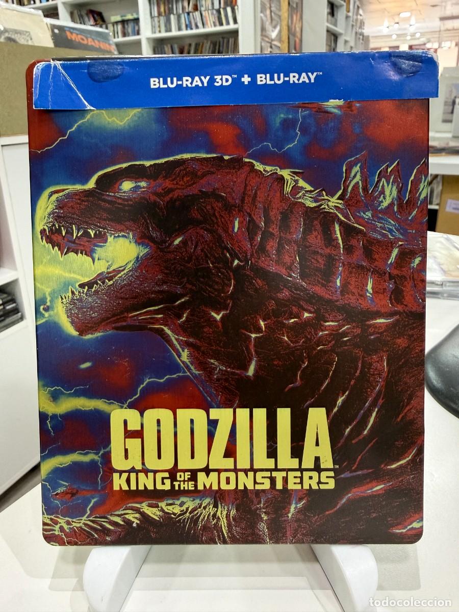 Cine: Godzilla: King of the Monsters &ndash; Steelbook Blu-ray 3D + Blu-ray &ndash; Edici&oacute;n Met&aacute;lica