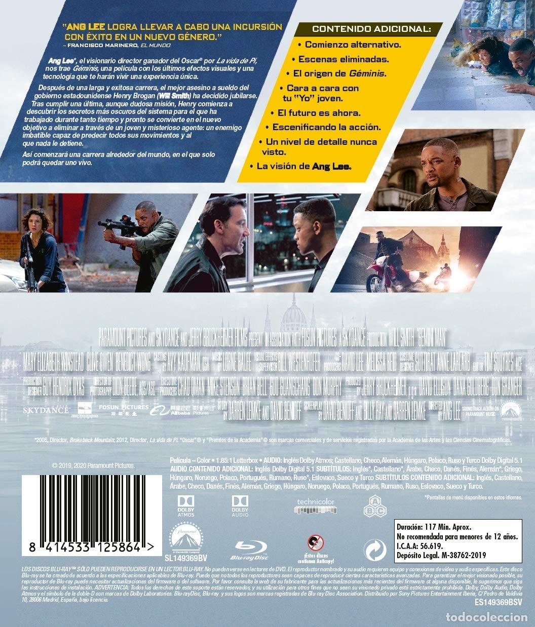 Cine: G&eacute;minis (BD) [Blu-ray] - Foto 2