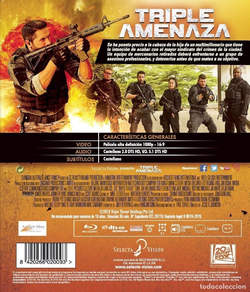 Cine: Triple Threat Blu-Ray [Blu-ray] - Foto 2