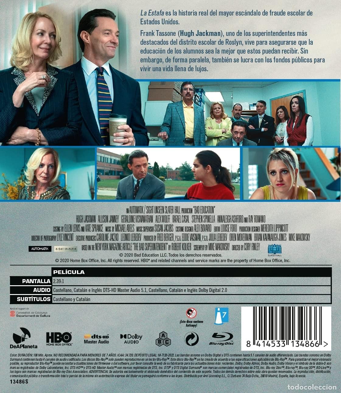 Cine: La estafa (Bad Education) (Blu-ray) [Blu-ray] - Foto 2