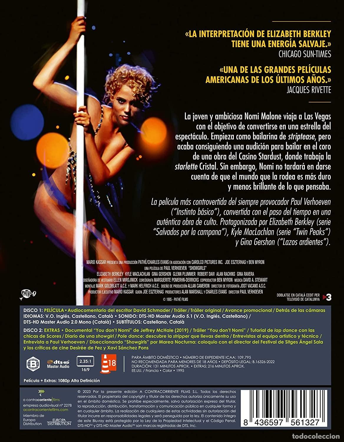 Kino: Showgirls [Blu-ray]
