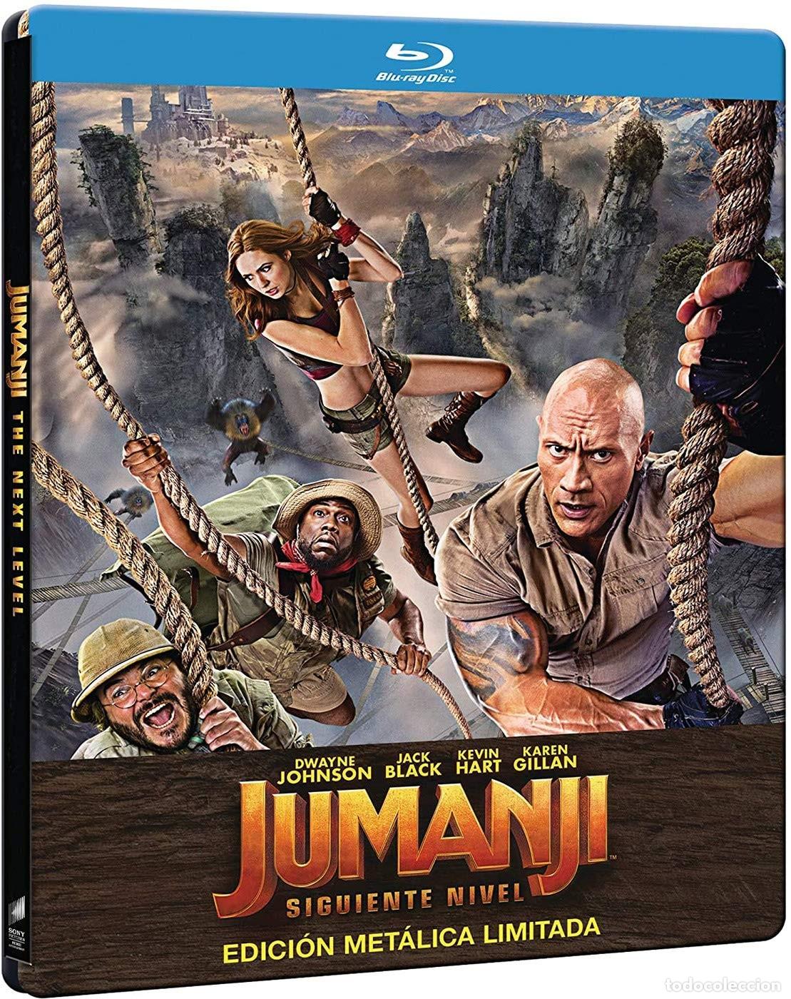 Cine: Jumanji: El siguiente Nivel - Edici&oacute;n especial met&aacute;lica (BD) [Blu-ray]