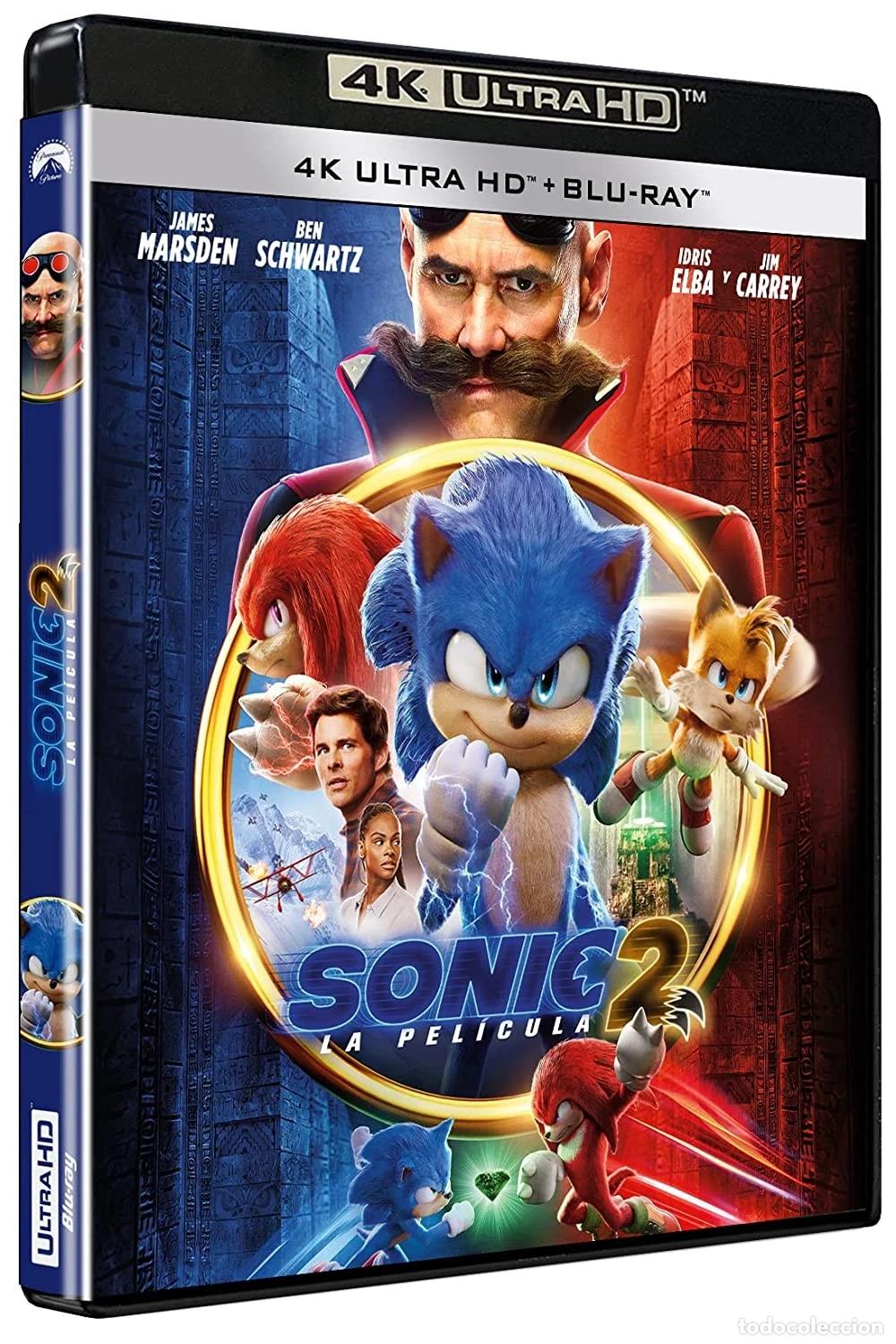 Kino: SONIC 2, LA PEL&Iacute;CULA (4K UHD + Blu Ray) [Blu-ray]