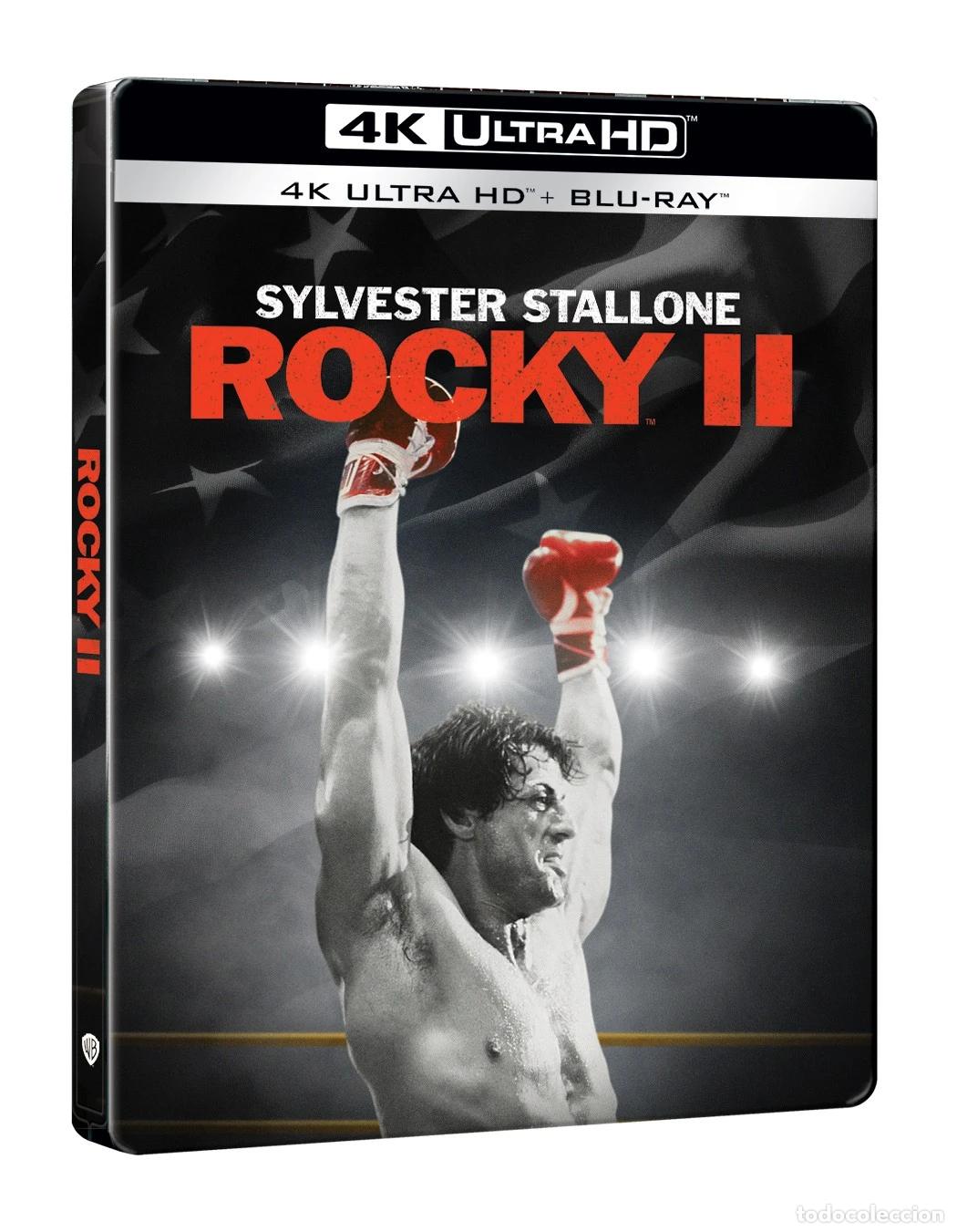 Cinema: Rocky II (4K UHD + Blu-ray) (Ed. especial met&aacute;lica) [Blu-ray]