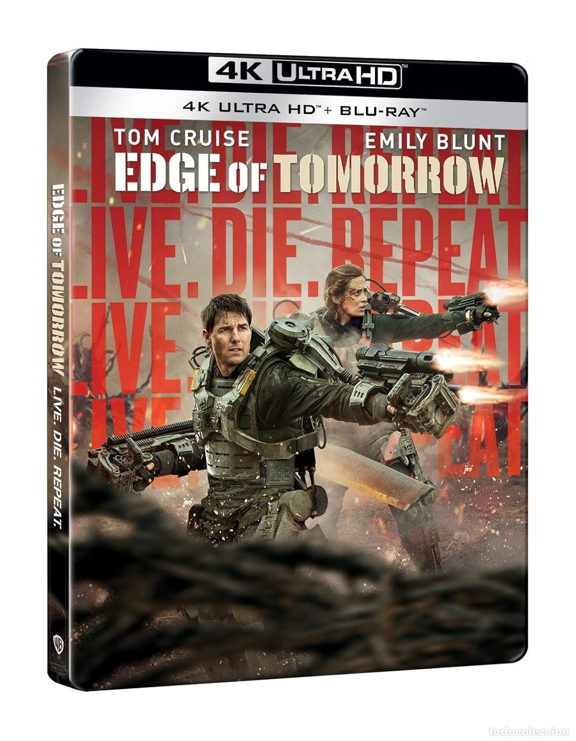 Cinema: Al Filo del Ma&ntilde;ana (Edici&oacute;n met&aacute;lica) [4K UHD, Blu-ray] (2014) Edge of Tomorrow