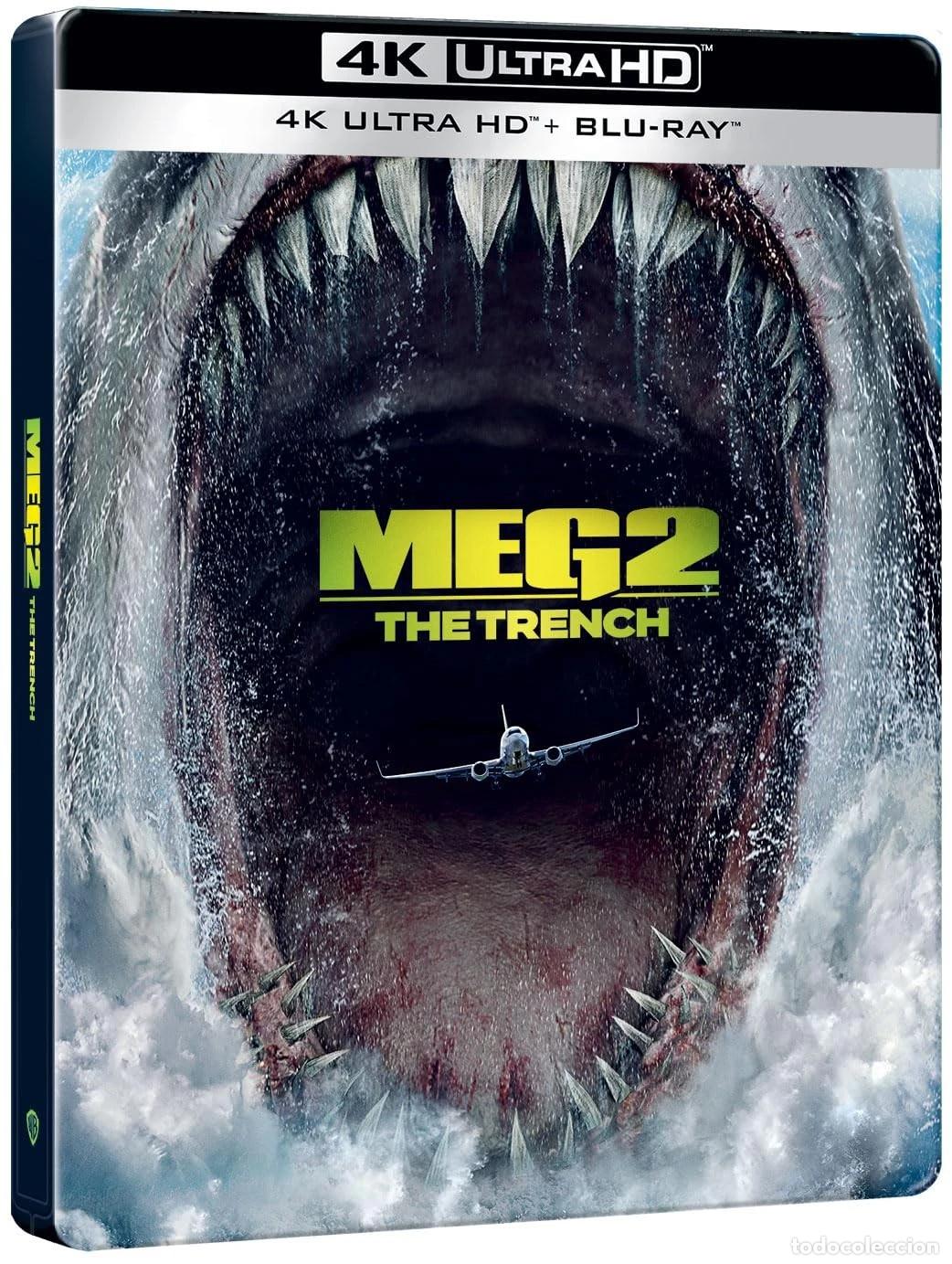 Cinema: Megalod&oacute;n 2: La fosa (4K UHD + Blu-ray) (Ed. especial met&aacute;lica) [Blu-ray]