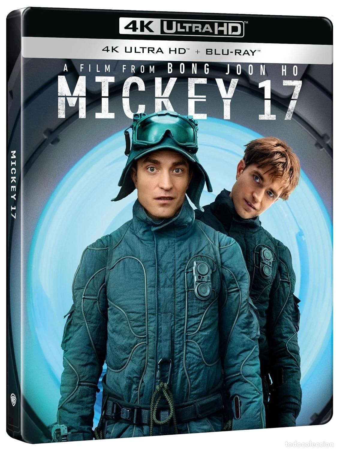 Cinema: Mickey 17 (Edici&oacute;n especial Met&aacute;lica) [4K UHD, Blu-ray] (2025)