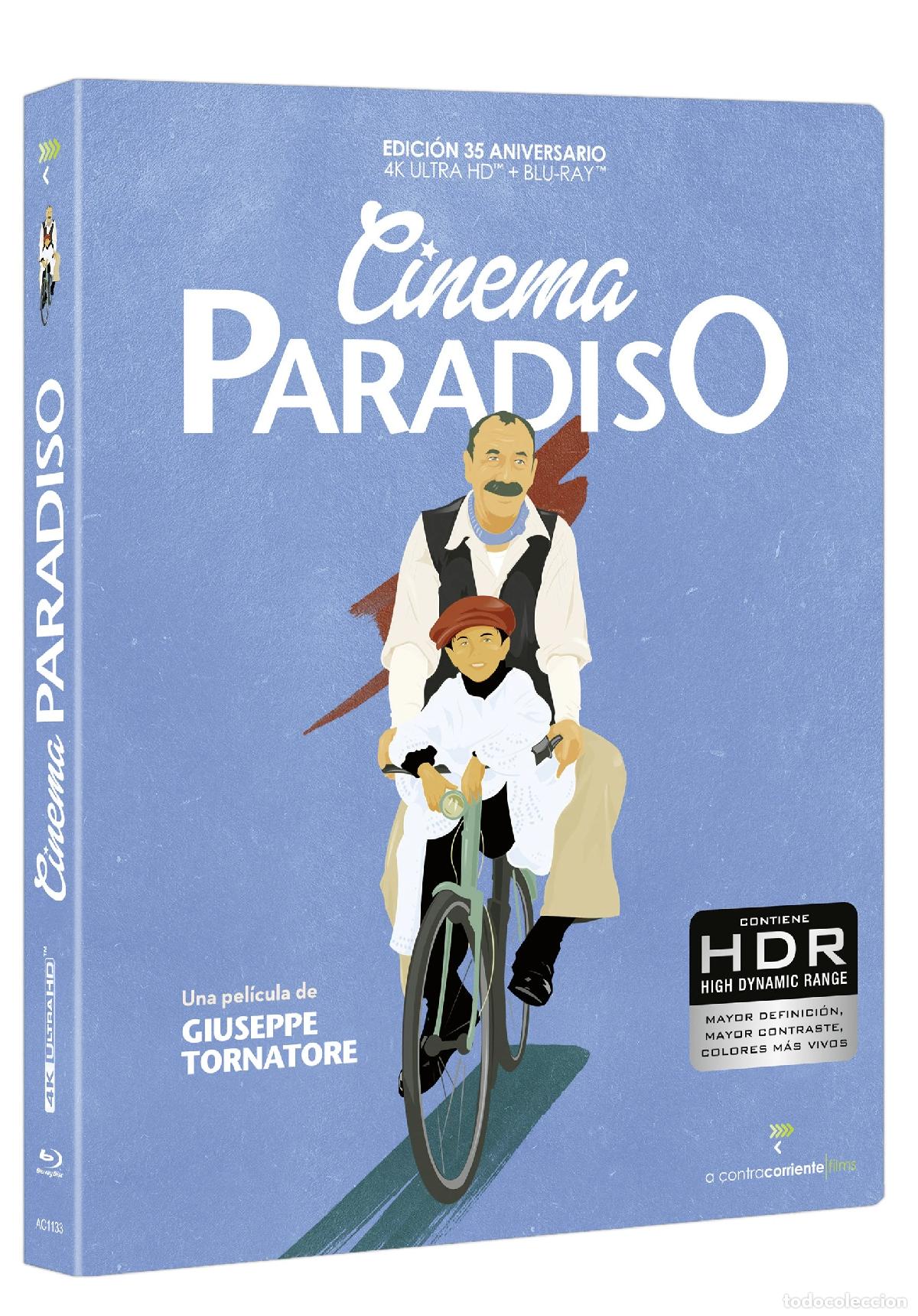 Cinema: Cinema Paradiso [4K HD + Blu-ray 2 disos]