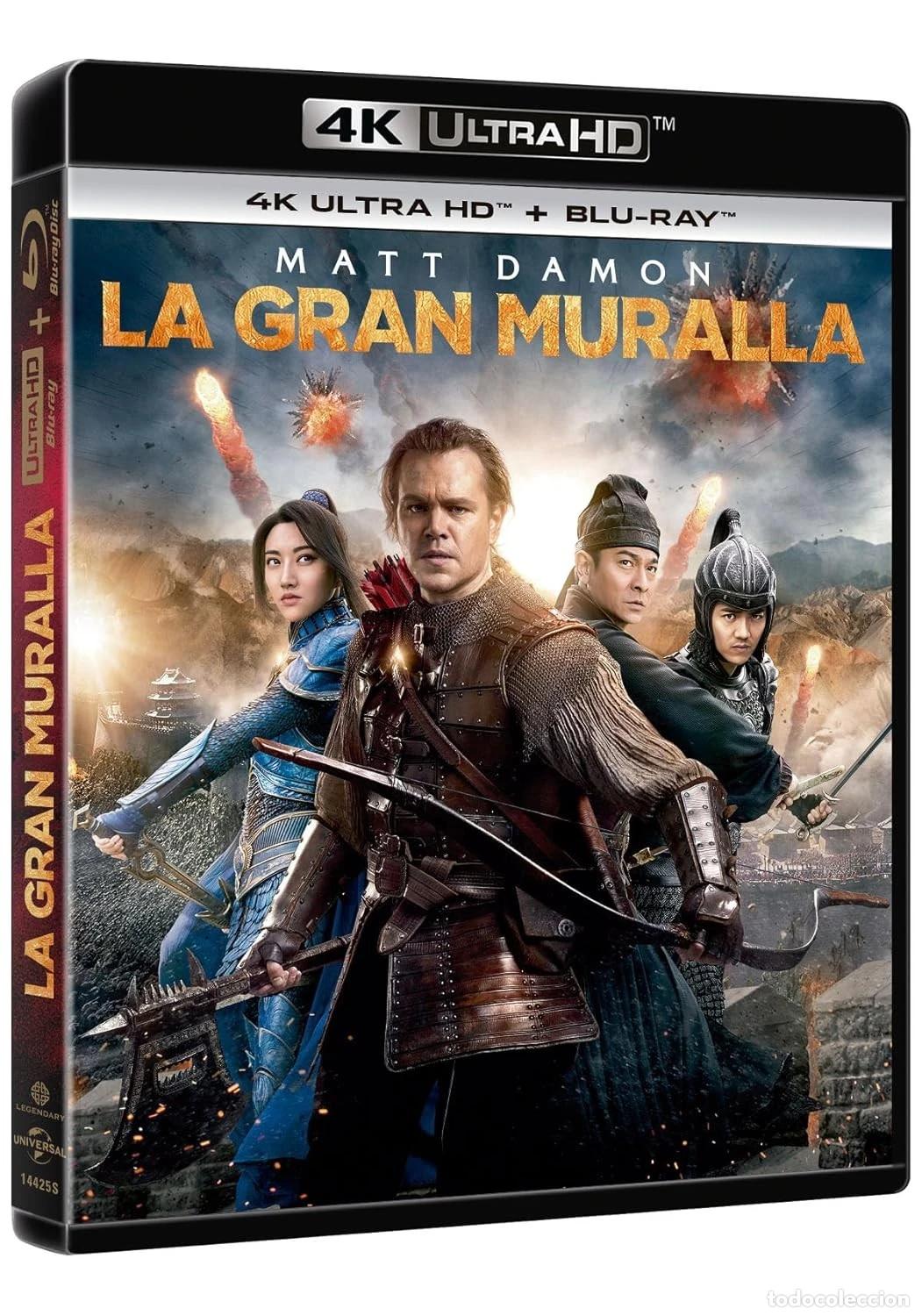 Cinema: La Gran Muralla (Edici&oacute;n 2025) [4K UHD, Blu-ray] (Gavin Rossdale) Djimon Hounsou