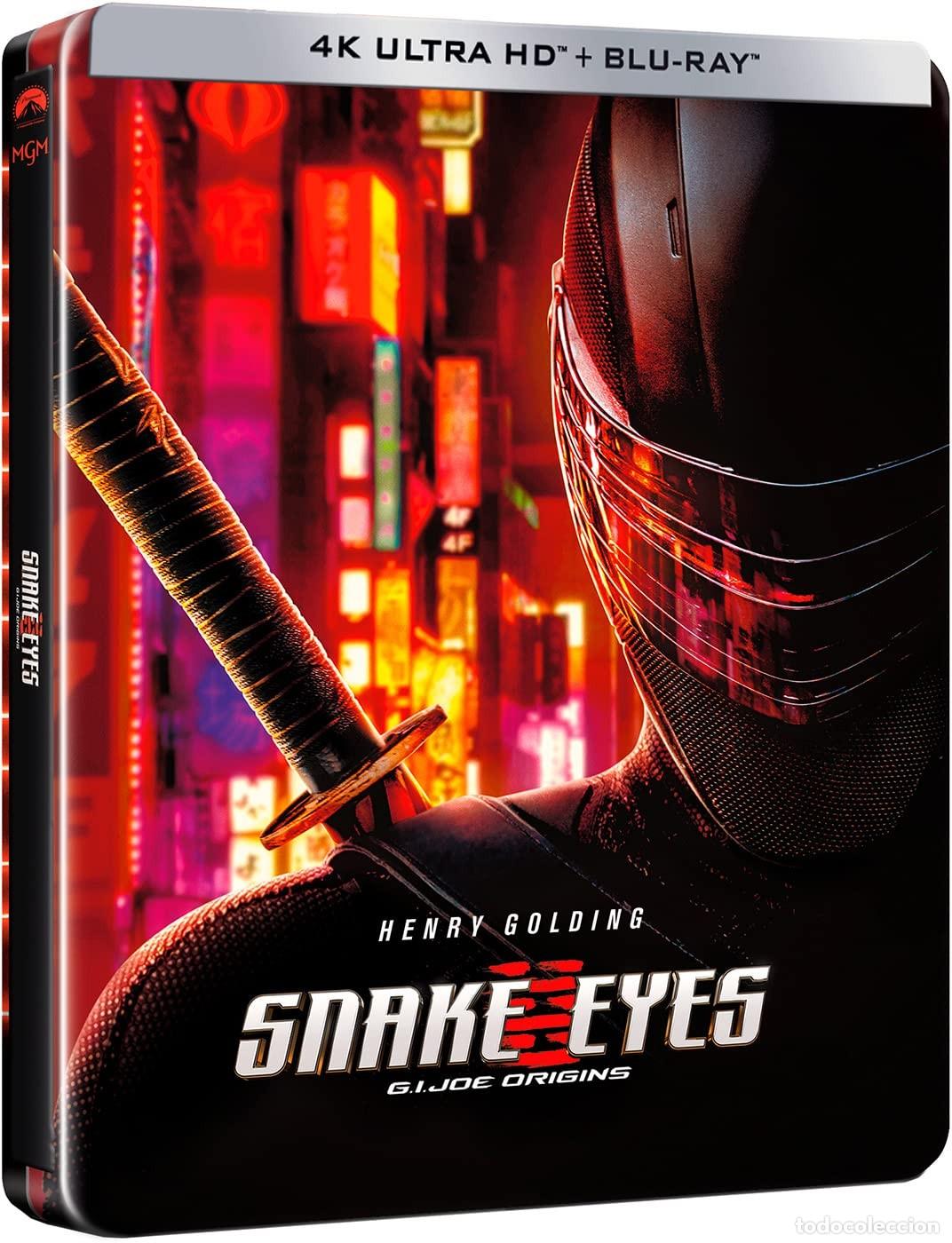 Cin&eacute;ma: Snake Eyes - El origen (Steelbook) (4K UHD) - BD [Blu-ray]