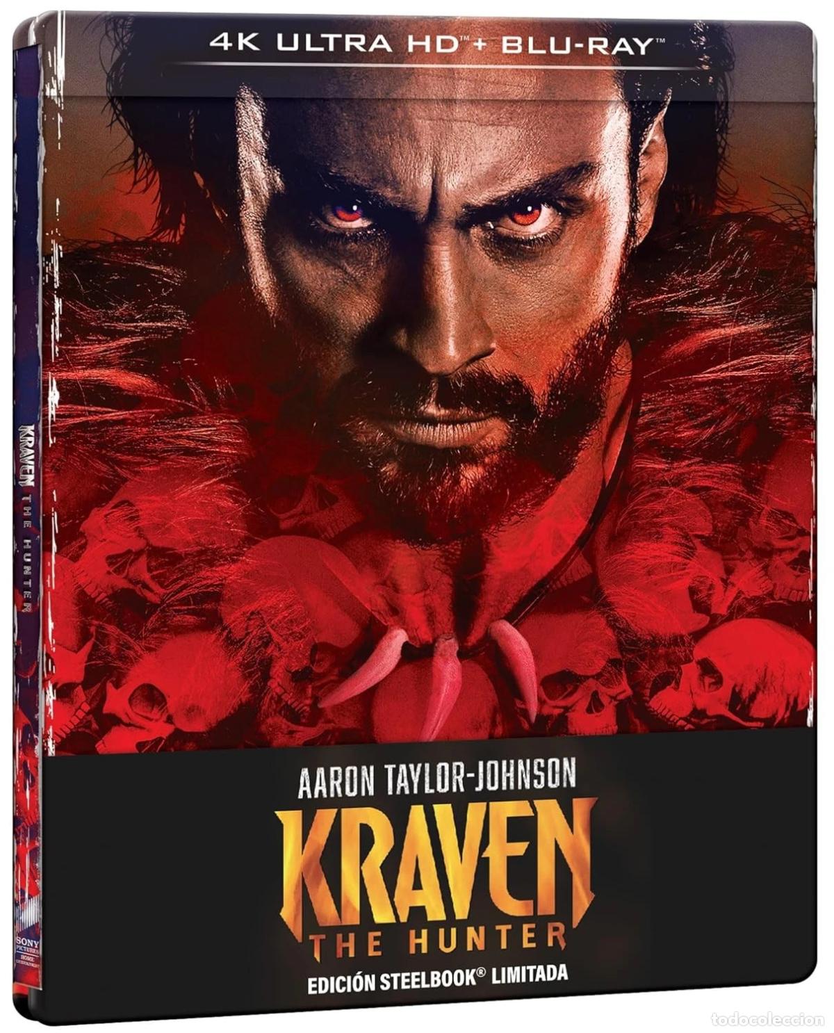 Cinema: Kraven The Hunter (Edici&oacute;n especial metal) [4K UHD, Blu-ray] (2024)