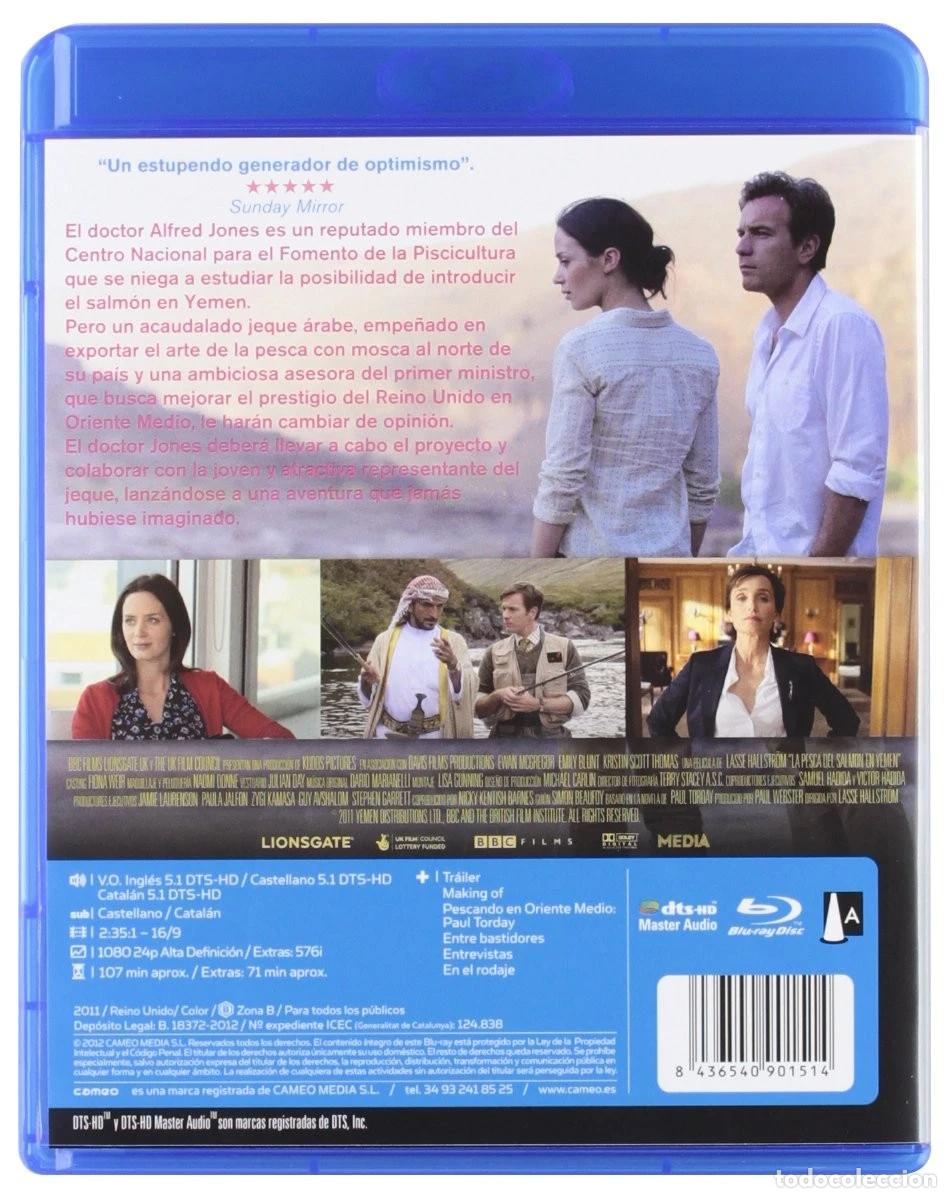 Cinema: La Pesca de Salm&oacute;n en Yemen (BLU-RAY) 2011 Salmon Fishing in the Yemen