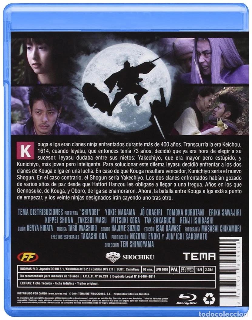 Cine: SHINOBI (BLU-RAY) - Foto 2