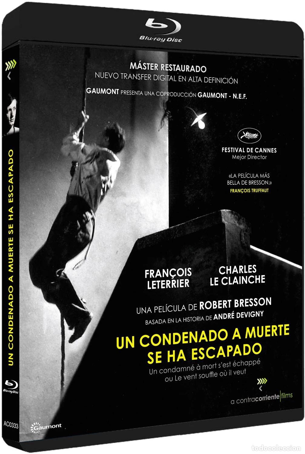 Cine: UN CONDENADO A MUERTE SE HA ESCAPADO (BLU-RAY)