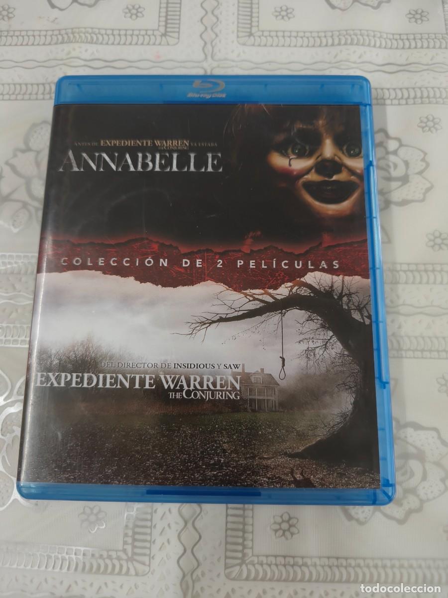 Cine: DOBLE BLU RAY - EXPEDIENTE WARREN ANNABELLE - THE CONJURING - LEER CONDICIONES DE VENTA
