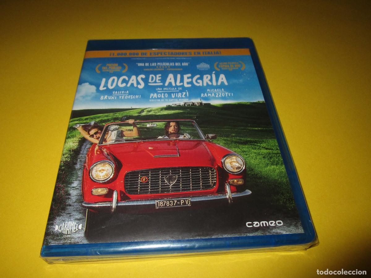 Cine: LOCAS DE ALEGRIA - BLU-RAY - 2206 - PRECINTADA - CAMEO - VALERIA BRUNI TEDESCHI ...