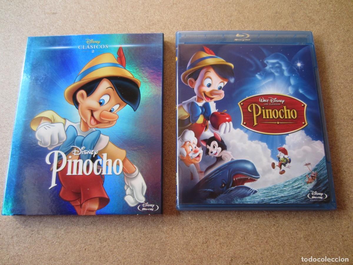 Cine: Pinocho (Walt Disney Clasicos) (BD Blu-Ray Disc Funda Carton Slipcover)