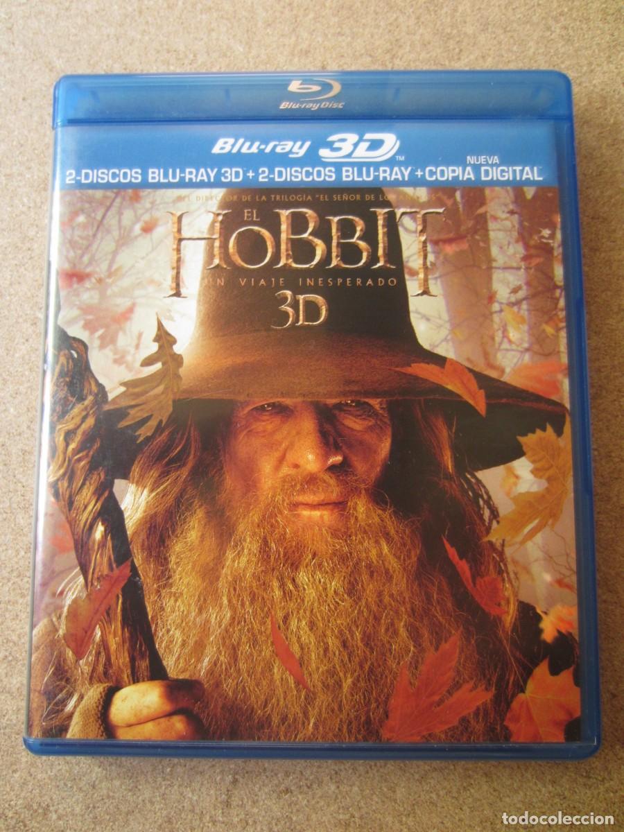 Cine: El Hobbit Un Viaje Inesperado (BD Blu-Ray 3D y 2D)