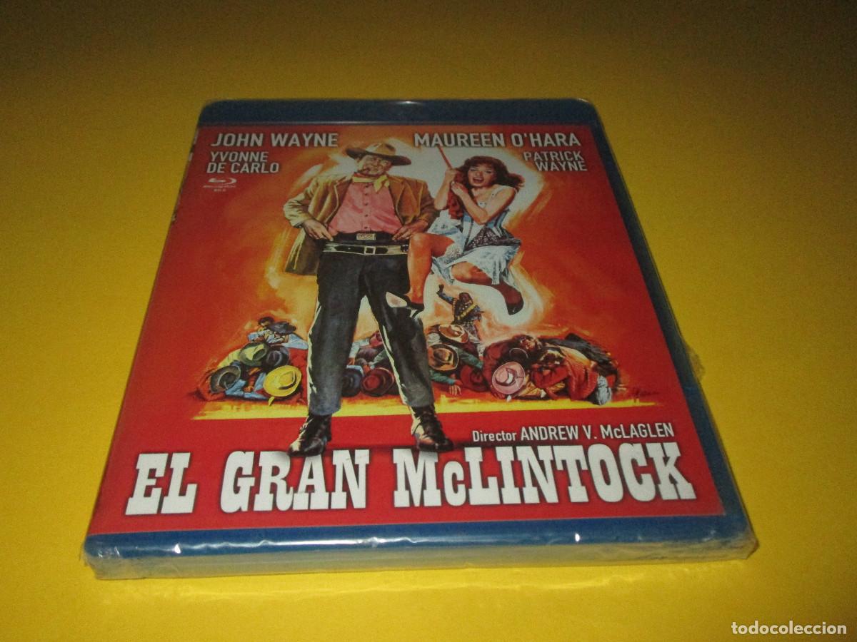 Cine: EL GRAN MCLINTOCK - BLU-RAY - AM2084 - PRECINTADO - JOHN WAYNE - MAUREEN O'HARA ...