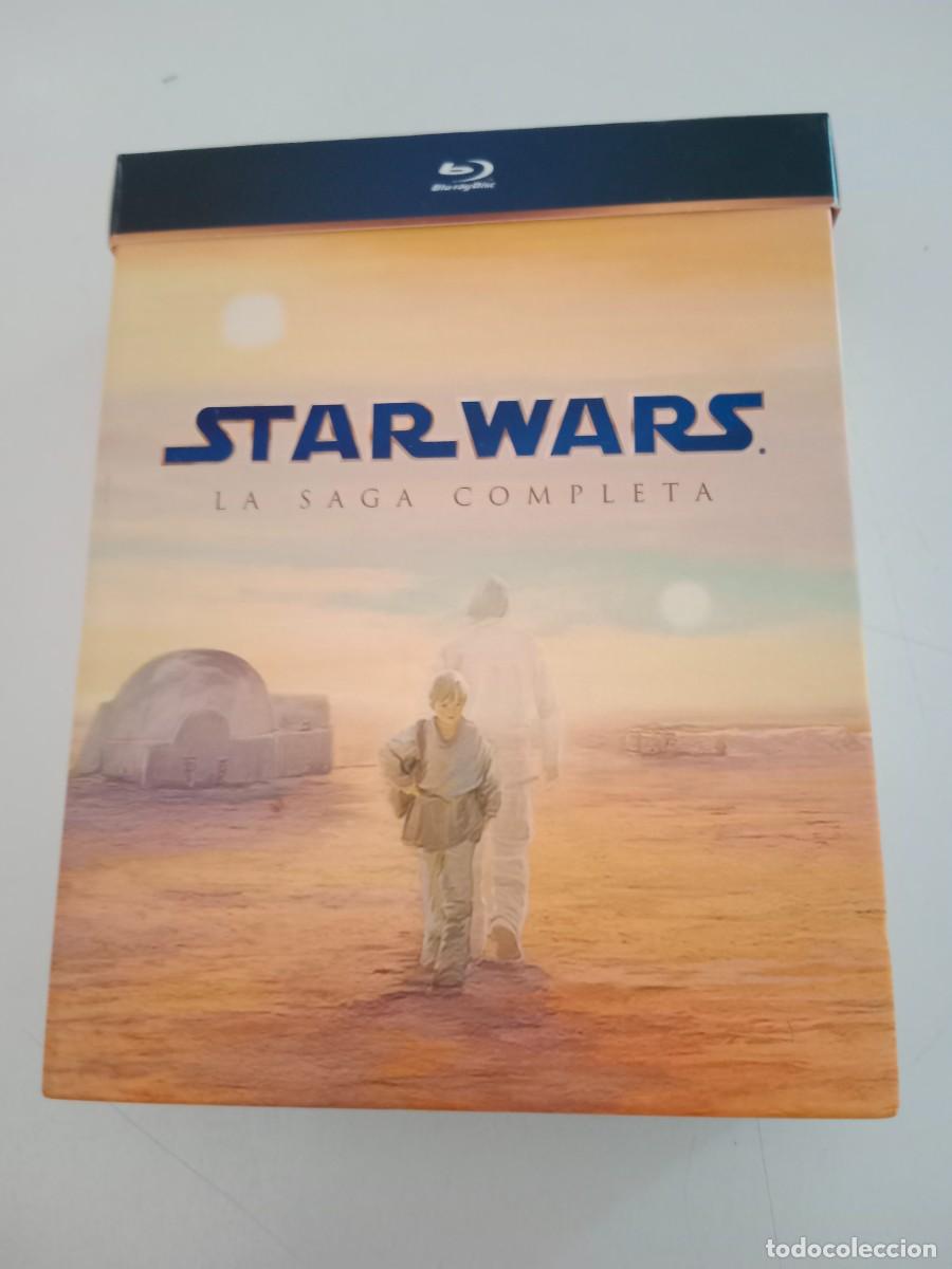 Cine: BLU RAY STAR WARS. LA SAGA COMPLETA. 6 DISCOS + 3 EXTRAS