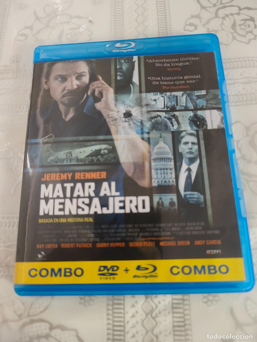 Cine: DVD + BLU RAY - MATAR AL MENSAJEROB- JEREMY RENNER - LEER CONDICIONES DE VENTA