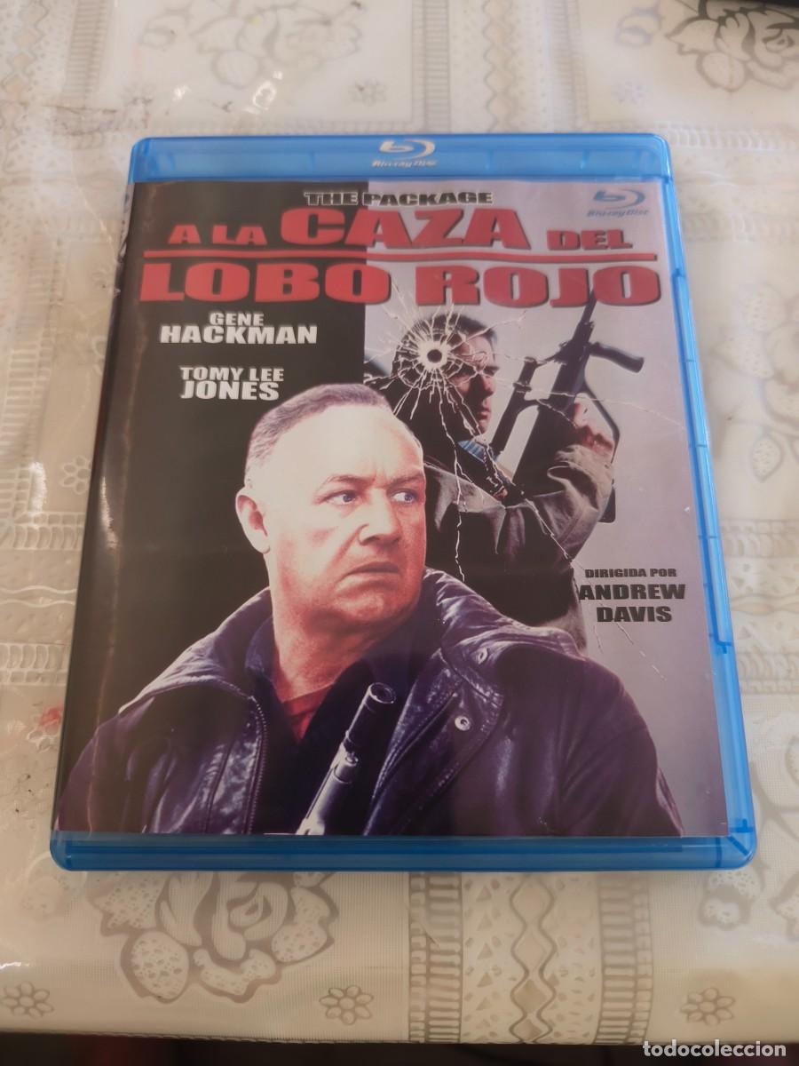 Cine: BLU RAY - A LA CAZA DEL LOBO ROJO - GENE HACKMAN , TOMMY LEE JONES - LEER CONDICIONES DE VENTA