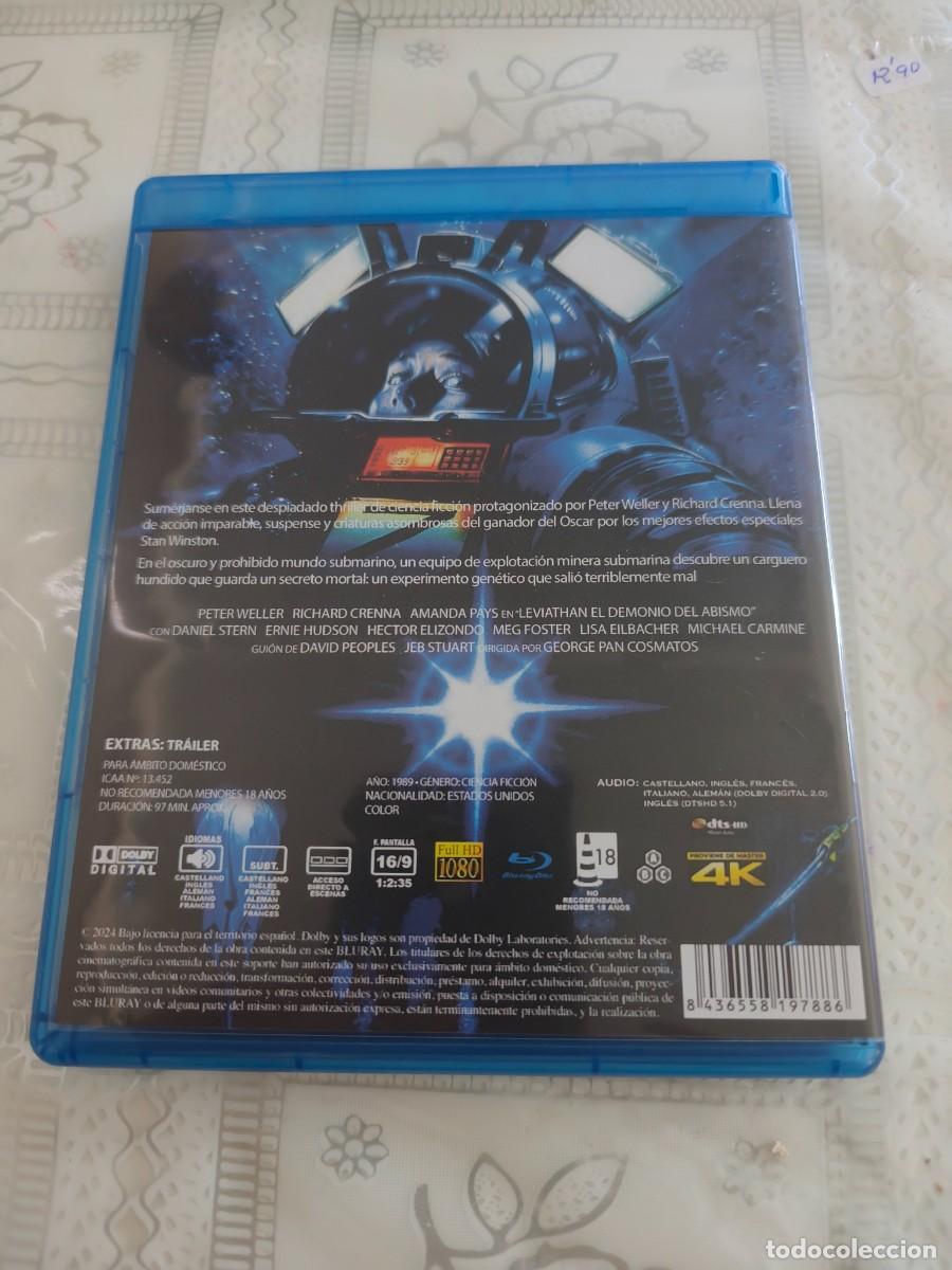 Cine: BLU RAY - LEVIATHAN - LEER CONDICIONES DE VENTA - Foto 2