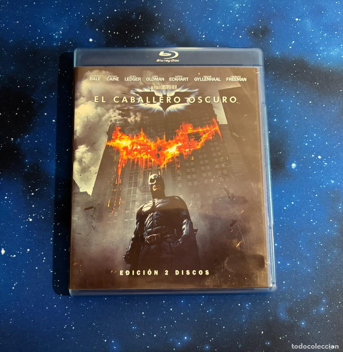 Cine: El Caballero Oscuro Blu-ray 2 Discos Christopher Nolan Batman Joker