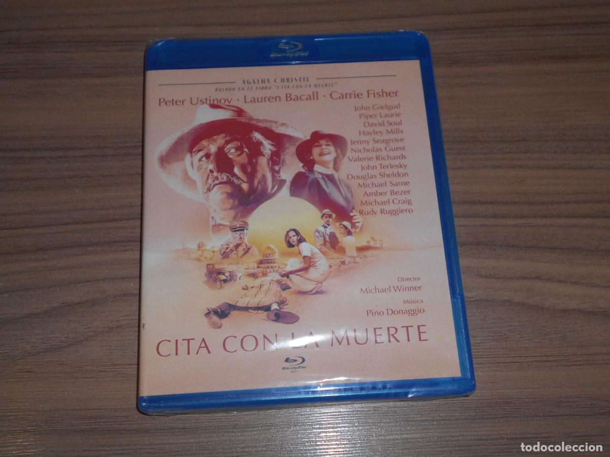 Cine: CITA CON LA MUERTE BLU-RAY DISC Peter Ustinov LAUREN BACALL John Gielgud NUEVO PRECINTADO