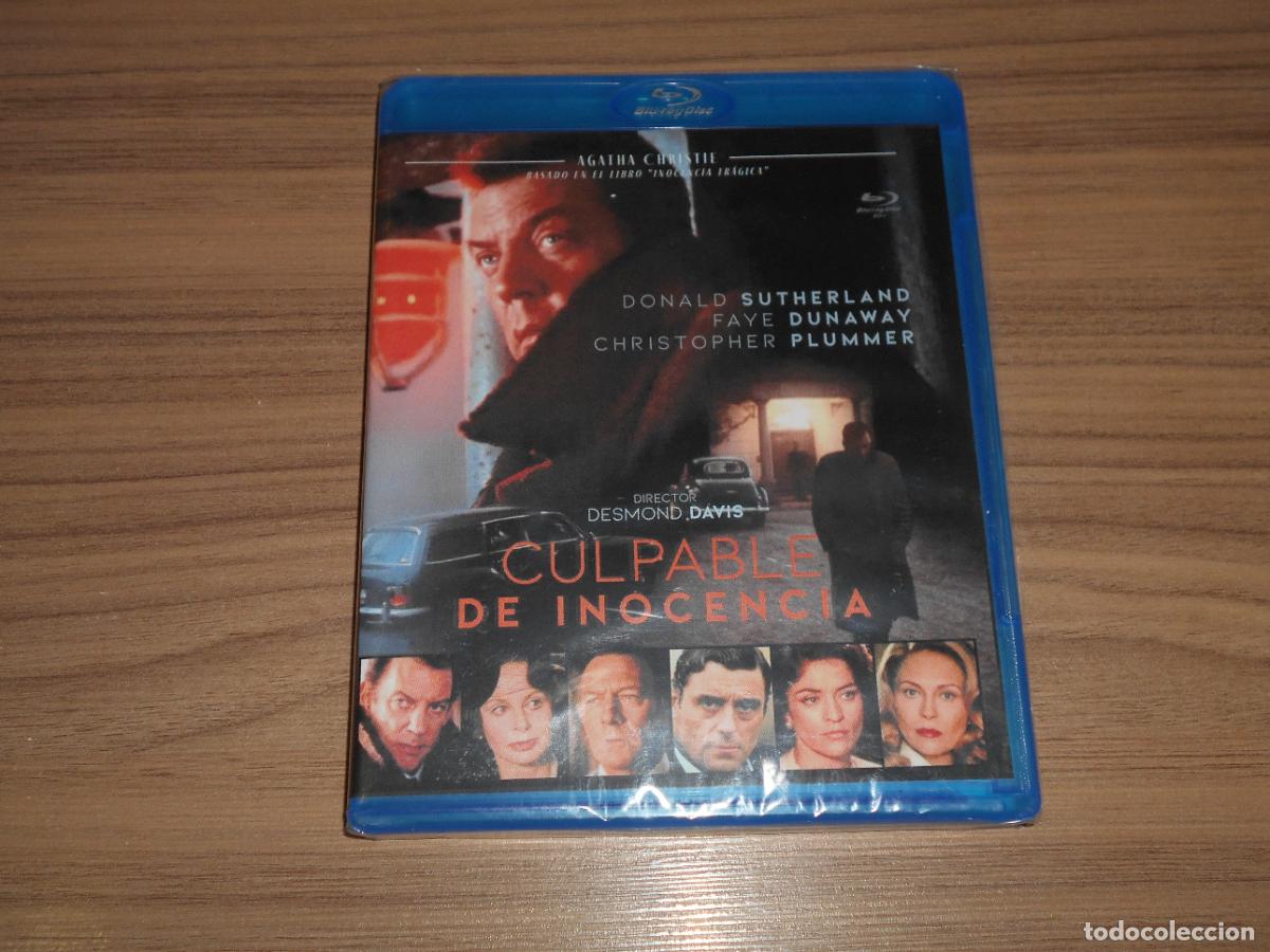 Cine: CULPABLE DE INOCENCIA BLU-RAY DISC Donald Sutherland FAYE DUNAWAY Christopher Plummer PRECINTADO