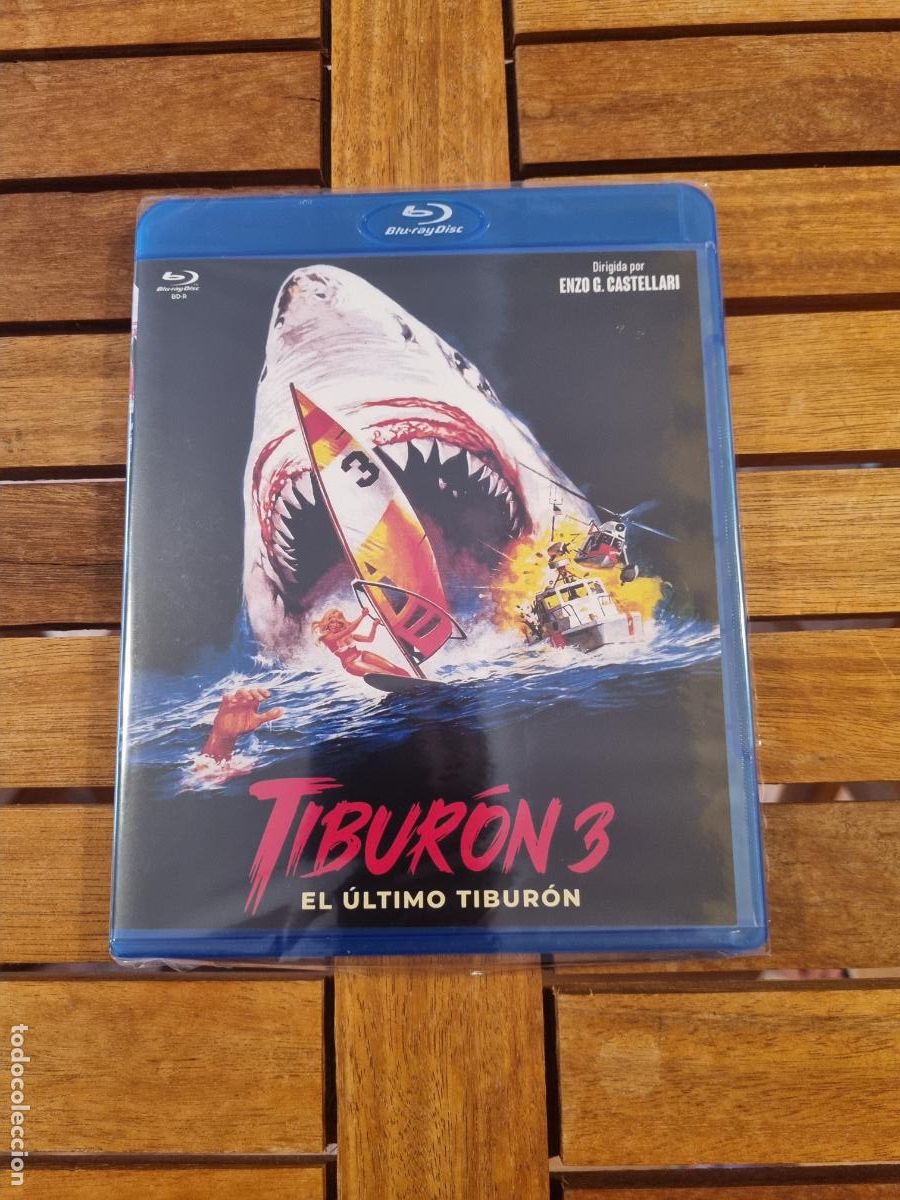 Cine: Tibur&oacute;n 3 - Blu-ray nuevo - El &uacute;ltimo tibur&oacute;n - L'ultimo squalo - The last shark