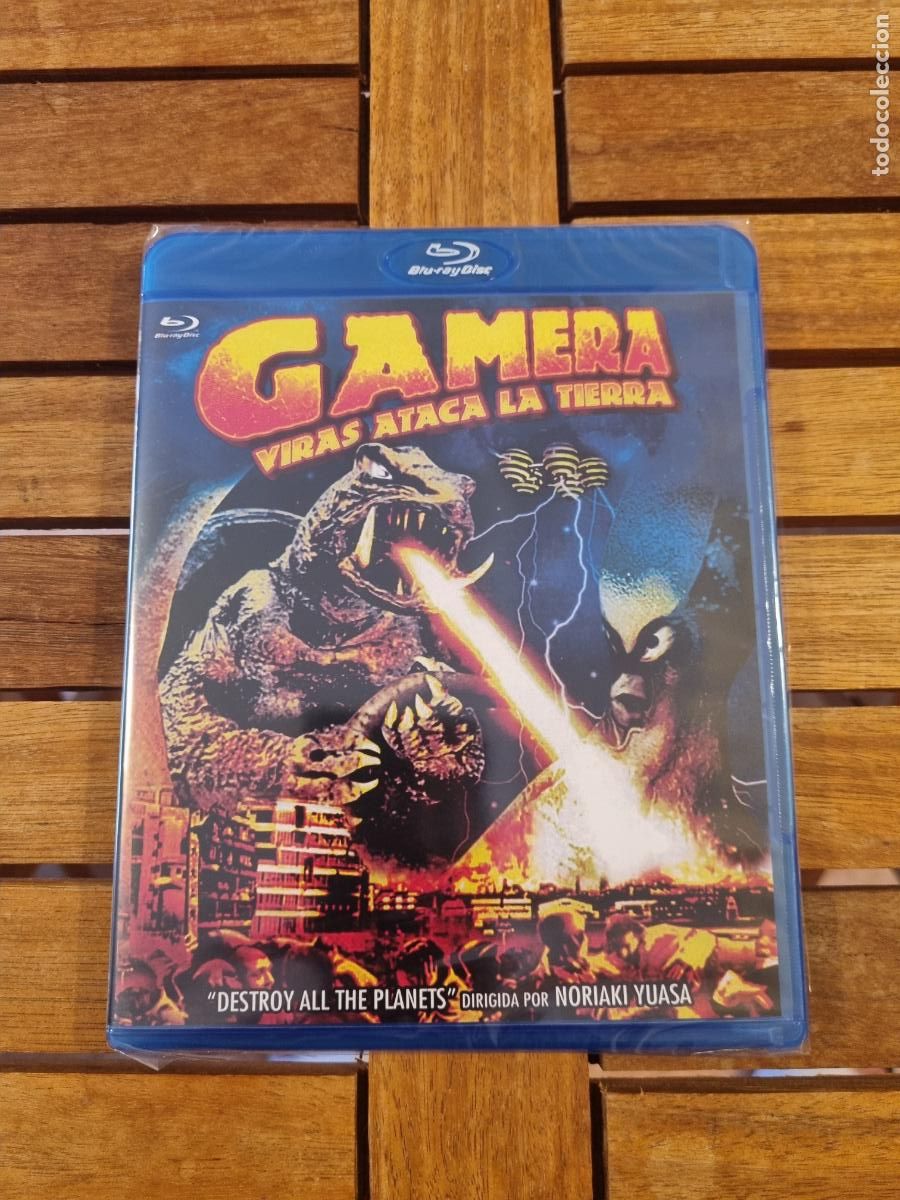 Cine: Gamera - Viras ataca La Tierra - Blu-ray nuevo - Destroy all the planets