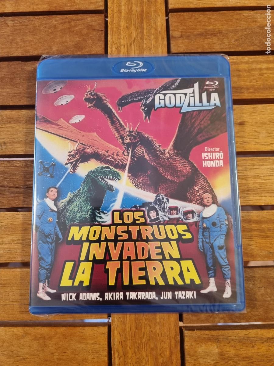 Cine: Godzilla - Los monstruos invaden La Tierra - Blu-ray nuevo - Ishir&ocirc; Honda