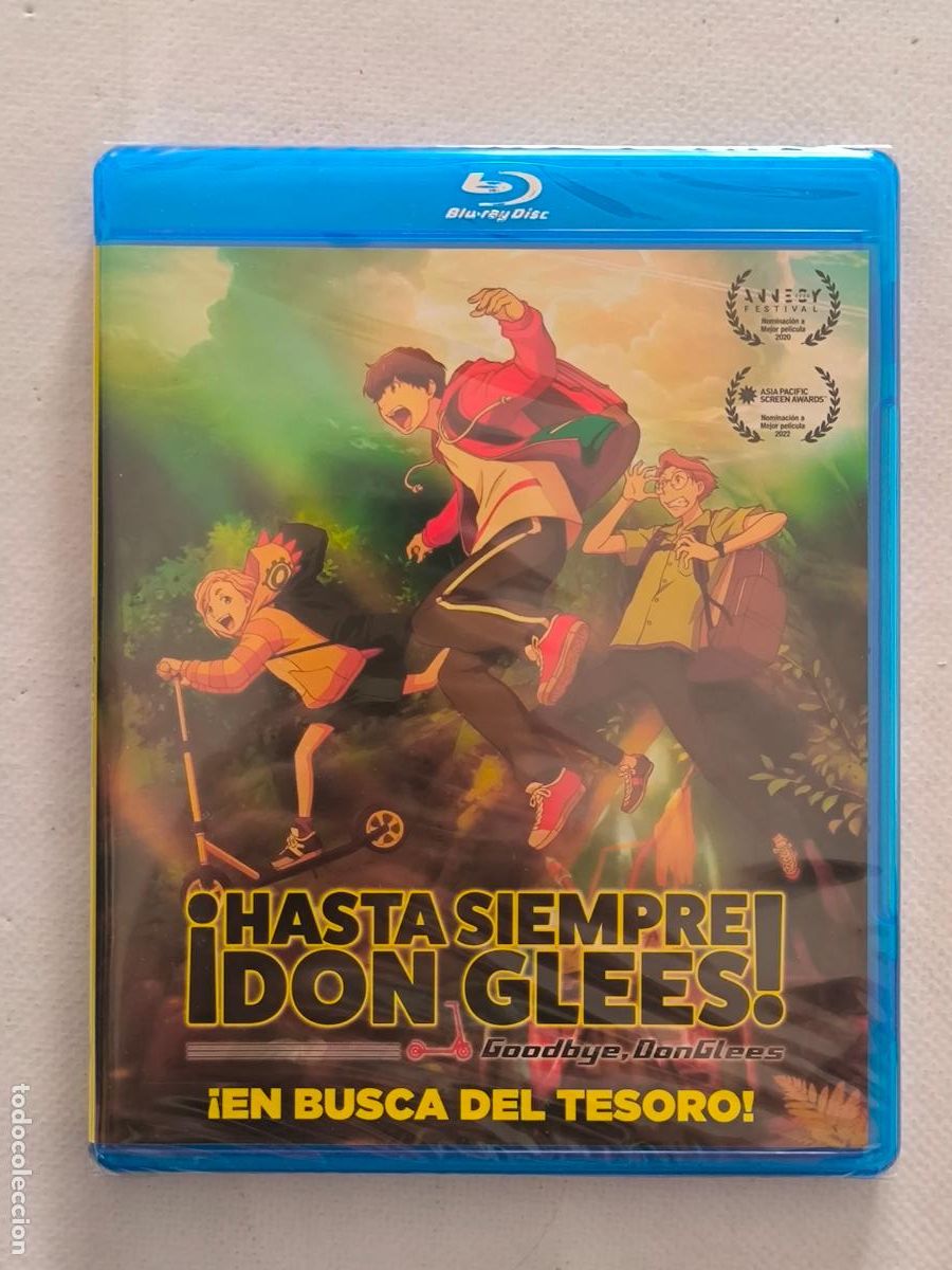 Cine: BLU-RAY &iexcl;HASTA SIEMPRE DON GLEES! - &iexcl;EN BUSCA DEL TESORO! - ANIME - NUEVO, PRECINTADO (215)