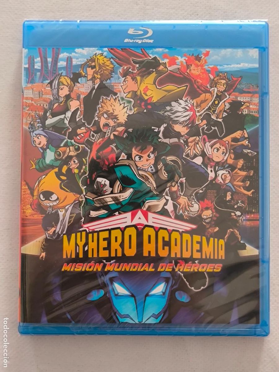Cine: BLU-RAY MY HERO ACADEMIA - MISION ANUAL DE HEROES - ANIME - NUEVO, PRECINTADO (216)