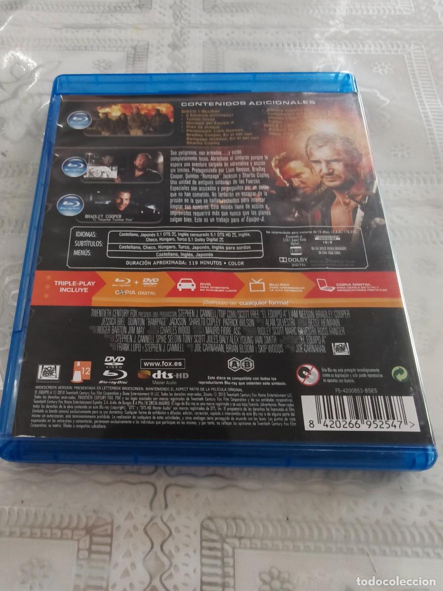 Cine: BLU RAY - EL EQUIPO A - LEER CONDICIONES DE VENTA - Foto 2