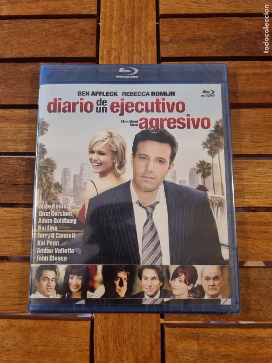 Cine: Diario de un ejecutivo agresivo - Blu-ray nuevo - Man About Town - Ben Affleck