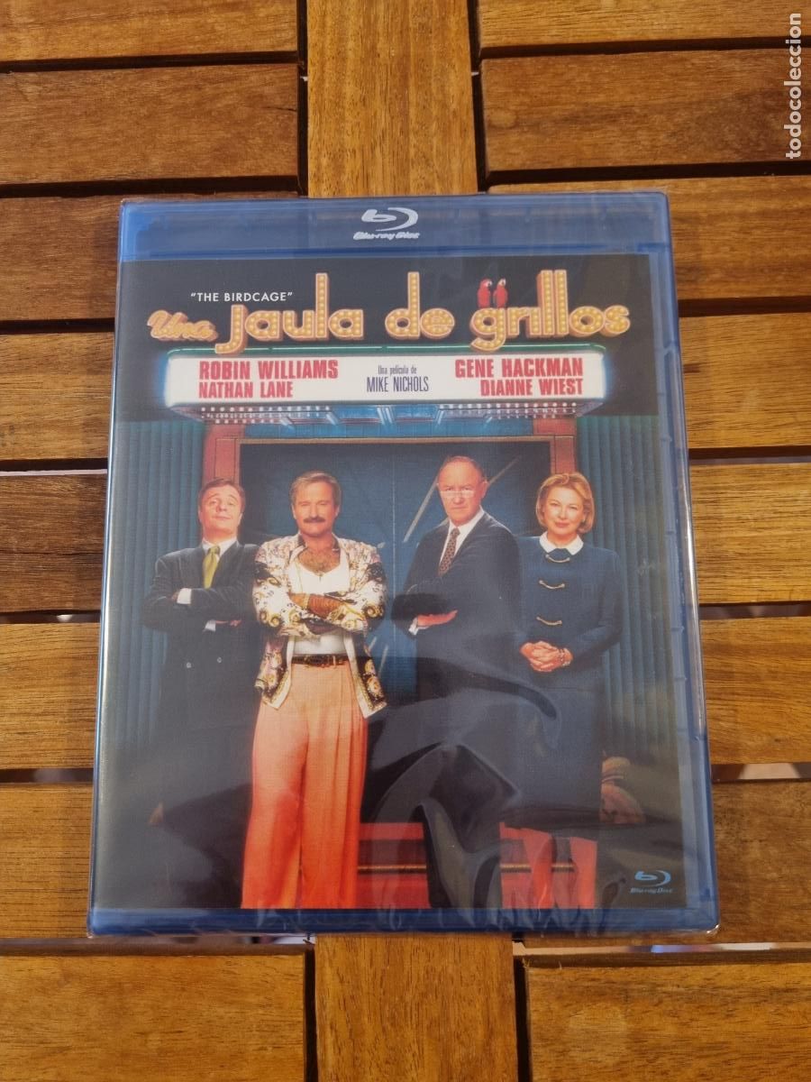 Cine: Una jaula de grillos - Blu-ray nuevo - The Birdcage - Robin Williams