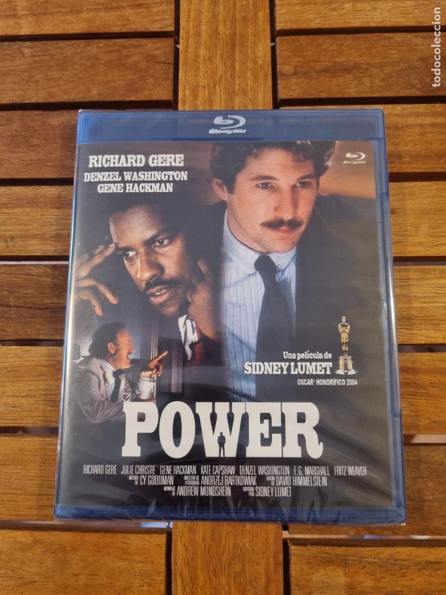 Cine: Power - Blu-ray nuevo - Richard Gere, Denzel Washington y Gene Hackman