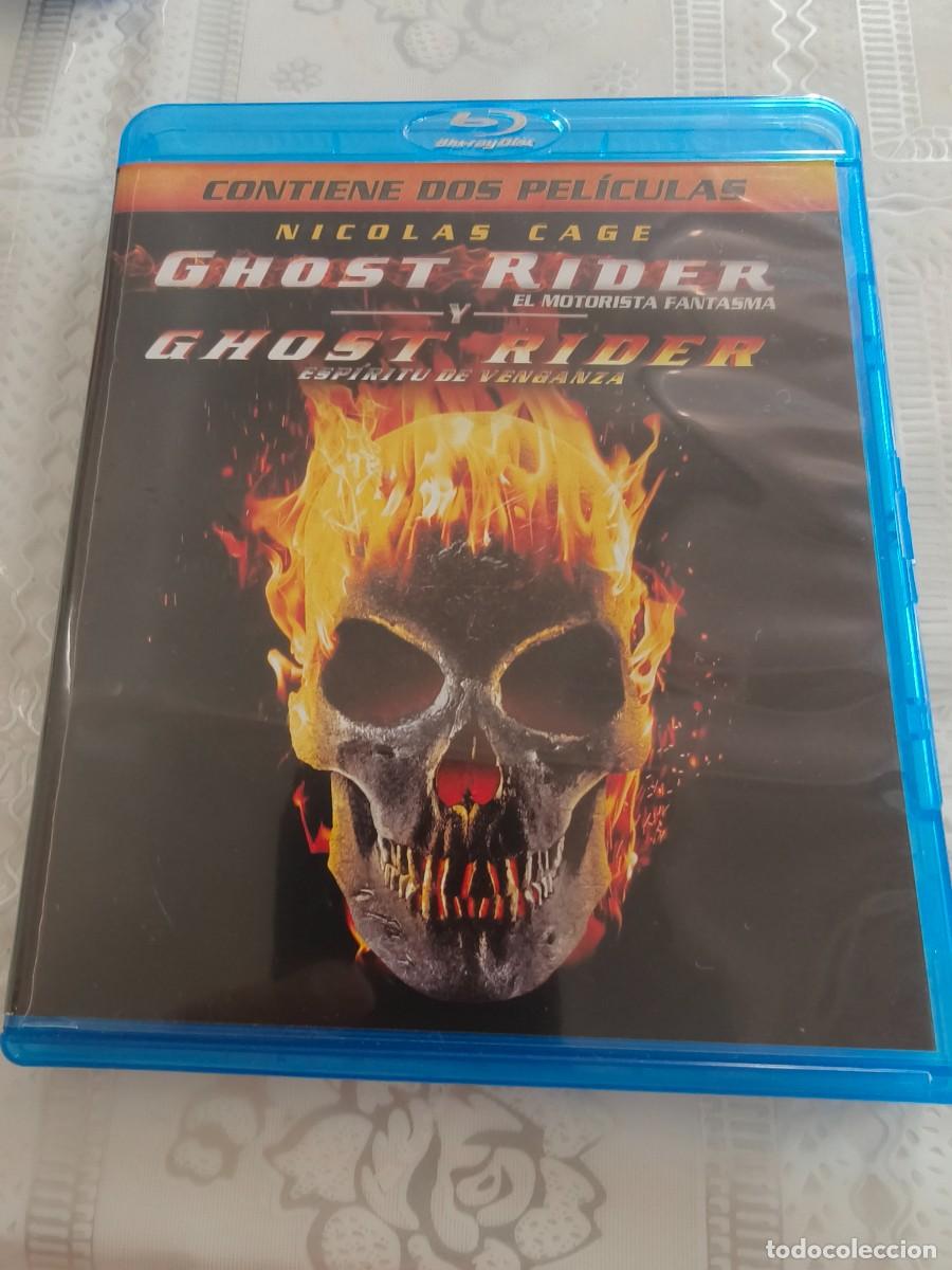 Cine: DOBLE BLU RAY - GHOST RIDER EL FANTASMA , ESP&Iacute;RITU DE VENGANZA - LEER CONDICIONES DE VENTA