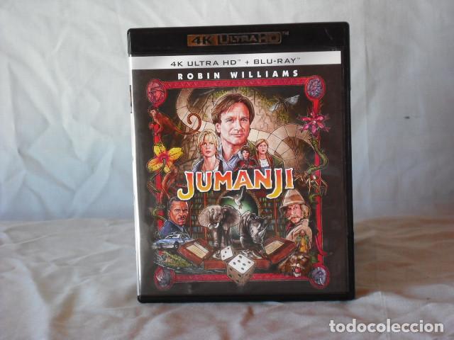 Cine: JUMANJI pelicula en BLU-RAY 4K ULTRA HD