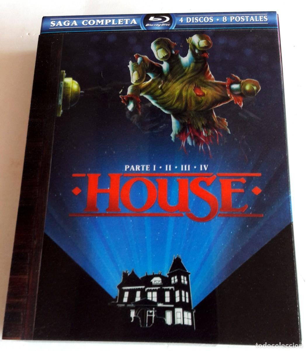 Cine: Saga HOUSE Blu Ray (4 discos) Edici&oacute;n Limitada con portada lenticular